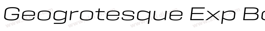 Geogrotesque Exp Bol字体转换